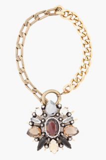 Lanvin Medal Pendant Necklace for women