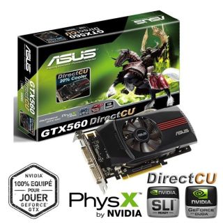 GTX560 DirectCu 1Go GDDR5   Carte graphique NVIDIA GeForce GTX 560