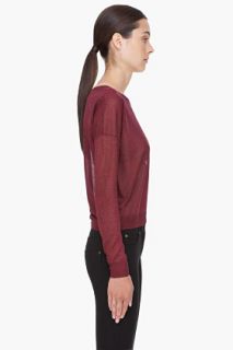 Theory Red Jorenne Sweater for women