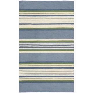 Hand hooked Blue Country Heritage Rug (36 x 56) Today $99.99 Sale