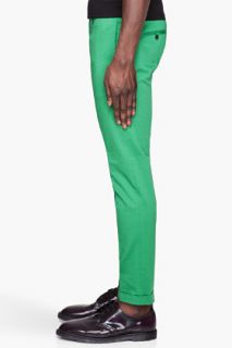 Dsquared2 Green Cool Guy Trousers for men