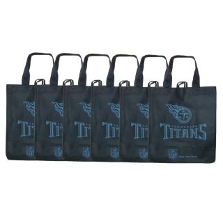 Tennessee Titans Reusable Bags (Pack of 6)