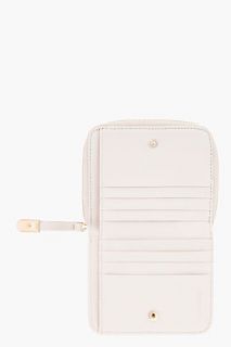 See by Chloé Ivory Square Zip Wallet for women