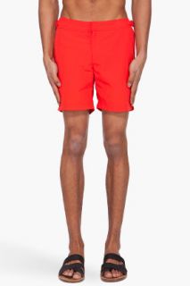 Orlebar Brown Rescue Red Bulldog Ii Swim Trunks for men