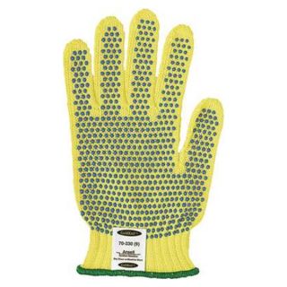 Ansell 70 330 10 Cut Resistant Gloves, Yellow, XL, PR