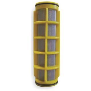 Amiad 11 0703 1010 Filter Screen, Yellow, 5 In L, Dia 1 1/4 In