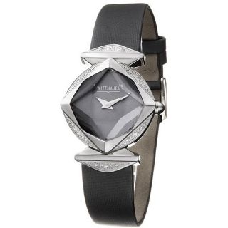 Wittnauer Winter Garden Stainless Steel Womens Diamond Watch
