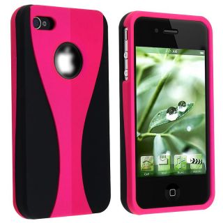 Rubber Coated Case for Apple iPhone 4