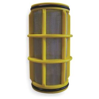 Amiad 11 1203 1010 Filter Screen, Yellow, 5 In L, Dia 2 In