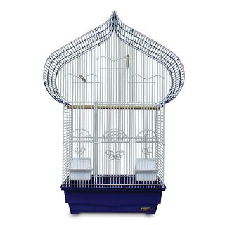 Prevue Pet Products Blue and White Casbah Cage
