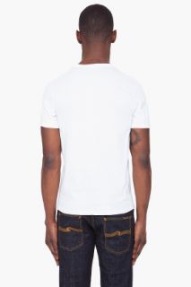 J. Lindeberg White Colby Signature T shirt for men