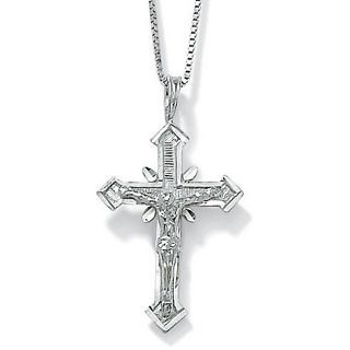 white gold crucifix pendant msrp $ 265 00 today $ 92 99 off msrp 65 %