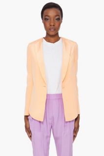 3.1 Phillip Lim Orange Silk Cropped Blazer for women