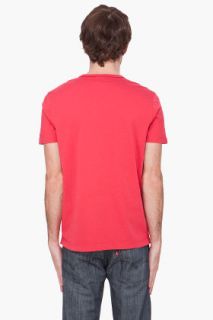 G Star Red Restany T shirt for men