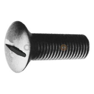 40 x 1/2 Slotted Oval Head Machine Screw 18 8 Stainless Steel