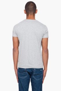 Diesel Grey Latrin T shirt for men