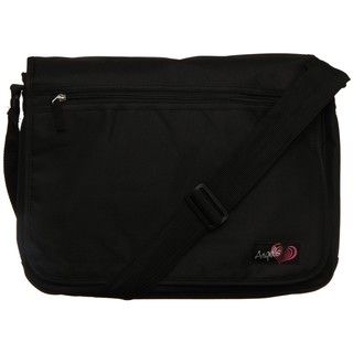 Angels Black Peace and Stars Double sided Messenger Bag