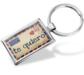 Keychain I Love You Spanish Love Letter from Spain