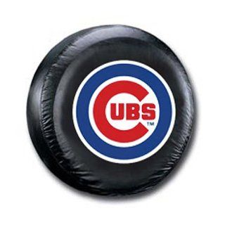 BSS   Chicago Cubs MLB Spare Tire Cover (Large) (Black