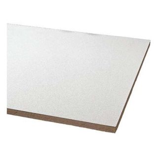 Armstrong 868 Ceiling Tile, 24 x 24 In, 5/8 In T, Pk 12