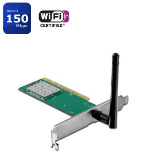 Trendnet Carte PCI IPv6 WIFI N 150 TEW 703PI   Achat / Vente CARTE