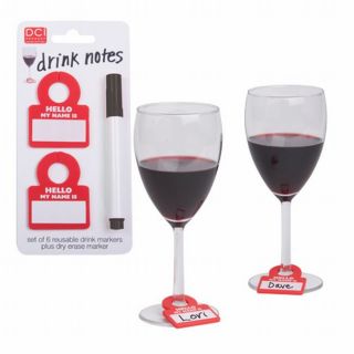Drink Notes with Marker (Set of 6) Today $8.79 4.0 (1 reviews)