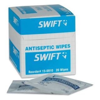 Swift 150910 Antiseptic Towelettes, PK 20