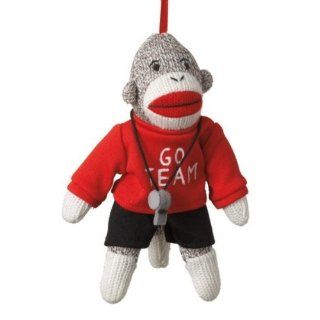 Coach Sock Monkey Ornament