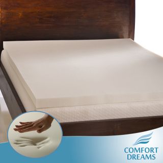 Comfort Dreams Ultra Soft 3 inch Queen/ King size Memory Foam Mattress