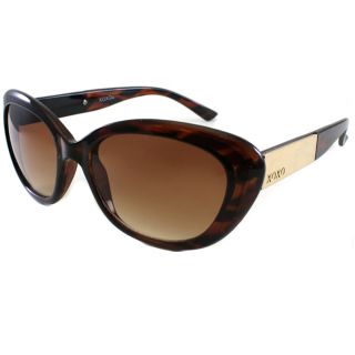 XOXO Womens Casablanca Tortoise and Gold Cateye Sunglasses Today $19