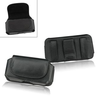 Luxmo Universal Horizontal Leather Pouch for Motorola Photon 4G/ MB855