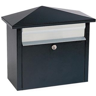 Black Wall  or Post mount Mail House Mailbox Today $82.99 3.8 (5