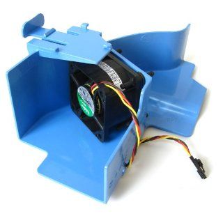 Genuine DELL Memory Hard Drive Blower Cooling Fan and Shroud for