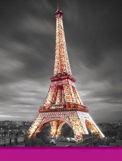 Graphique de France Paris Glitz, Eiffel Tower Illuminated