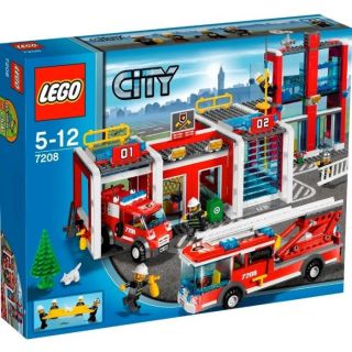 Lego La Caserne Des Pompiers   Achat / Vente UNIVERS MINIATURE COMPLET