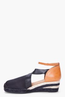 Chloe Black Mina Wedges for women