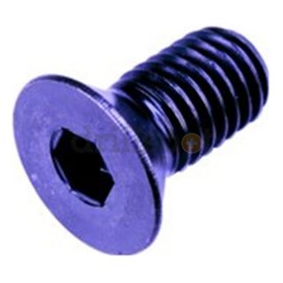 DrillSpot 60078 5/16 18 x 3/4 Black Oxide Finish Flat Socket Cap