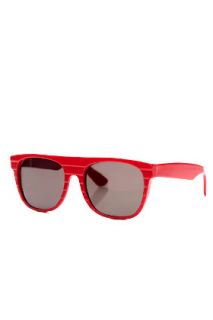 Super Flat Top Red Sunglasses for men