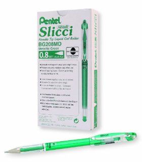 Pentel Arts Slicci Metallic 0.8 mm Needle Tip Gel Pen
