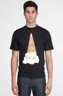 Ice Cream  Melting Cone T shirt for men