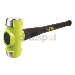 Wilton 21024 Sledge Hammer, 10 lbs, 24 In, Rubber/Steel