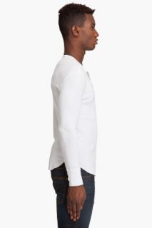 Wings + Horns 1x1 Rib Knit Henley for men