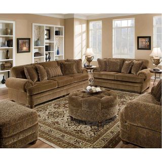 Beautyrest Lafayette Bronze Ottoman