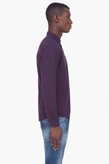 Diesel Burgundy Shrobyl rs Shirt for men