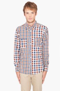 Shades Of Grey By Micah Cohen Multi Panel Shirt for men