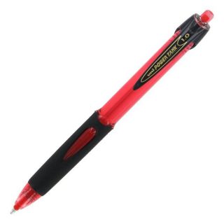 Uni Ball Power Tank Bold Red Retractable Ballpoint Pens (Pack of 12