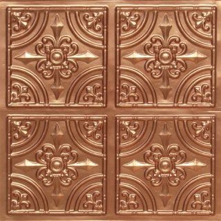  Discounted Victorian Faux Copper Plastic Ceiling Tiles #205