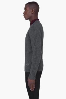 Diesel Charcoal K Ocalani Sweater for men