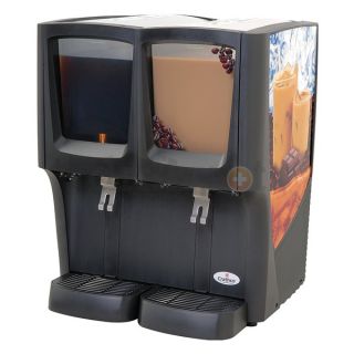 Crathco C 2D 16 Double Cold Beverage Dispenser, Premix, 2 Bowls