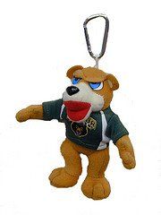 Baylor Bears Mascot Key Chain/Backpack Clip Sports